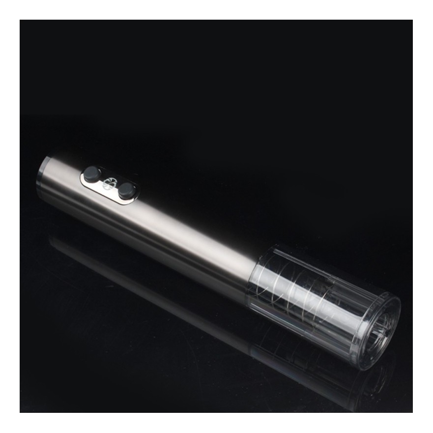 Sacacorchos Eléctrico Vinturi USB | Recargable | LED Azul | Incluye Corta Cápsulas