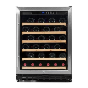 Vinoteca Encastrable Vinobox CV 50 GC 1T – 50-60 Botellas, Acero Inox, Monotemperatura